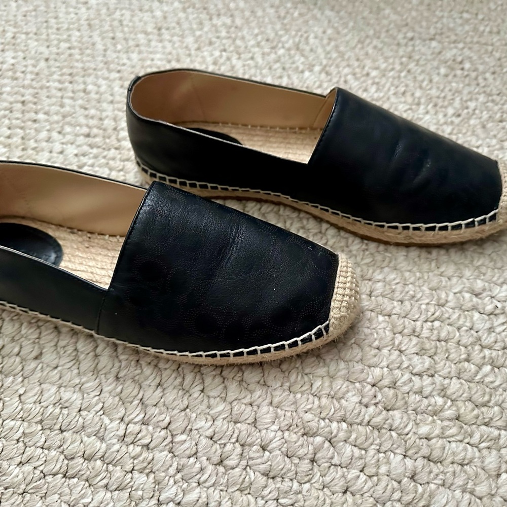 Coach slip on loafers, size 7
